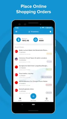 Kreenex for shop & ship android App screenshot 1